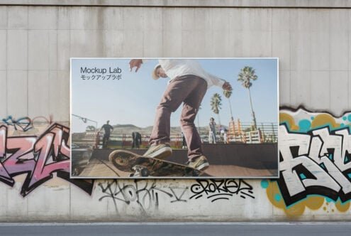 Billboard 25ML Mockup