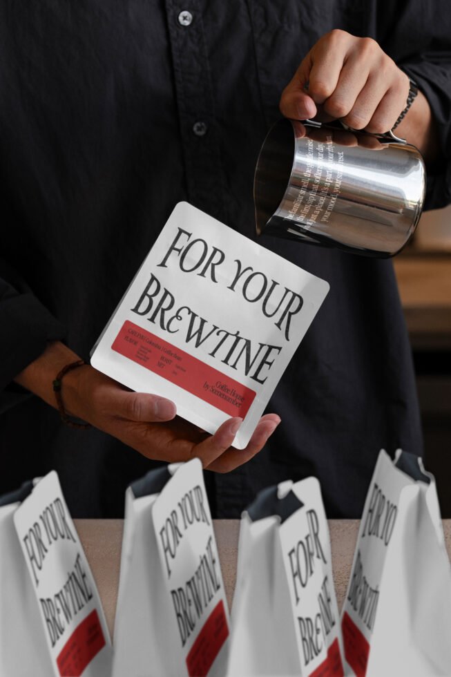 S#4 FYB Coffee Bag 02 Mockup preview 5