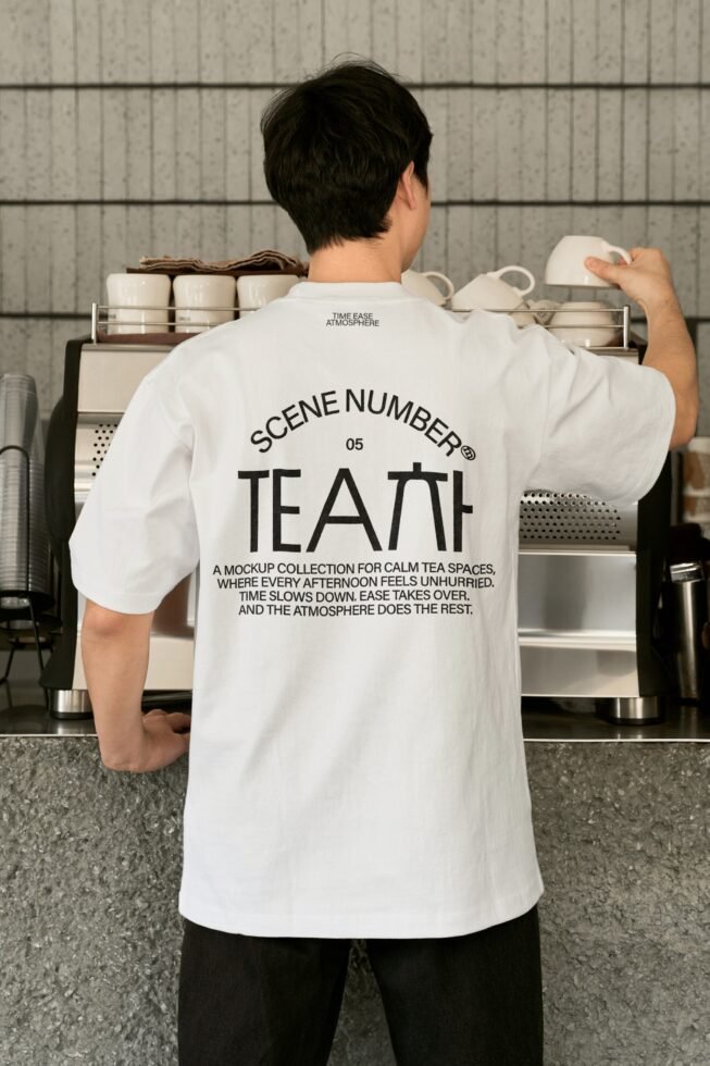 S#5 TEA T-Shirt 01 Mockup preview 5