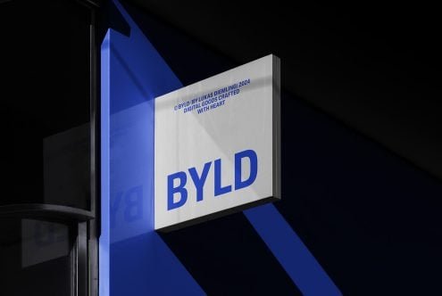 Sign 20 Mockup