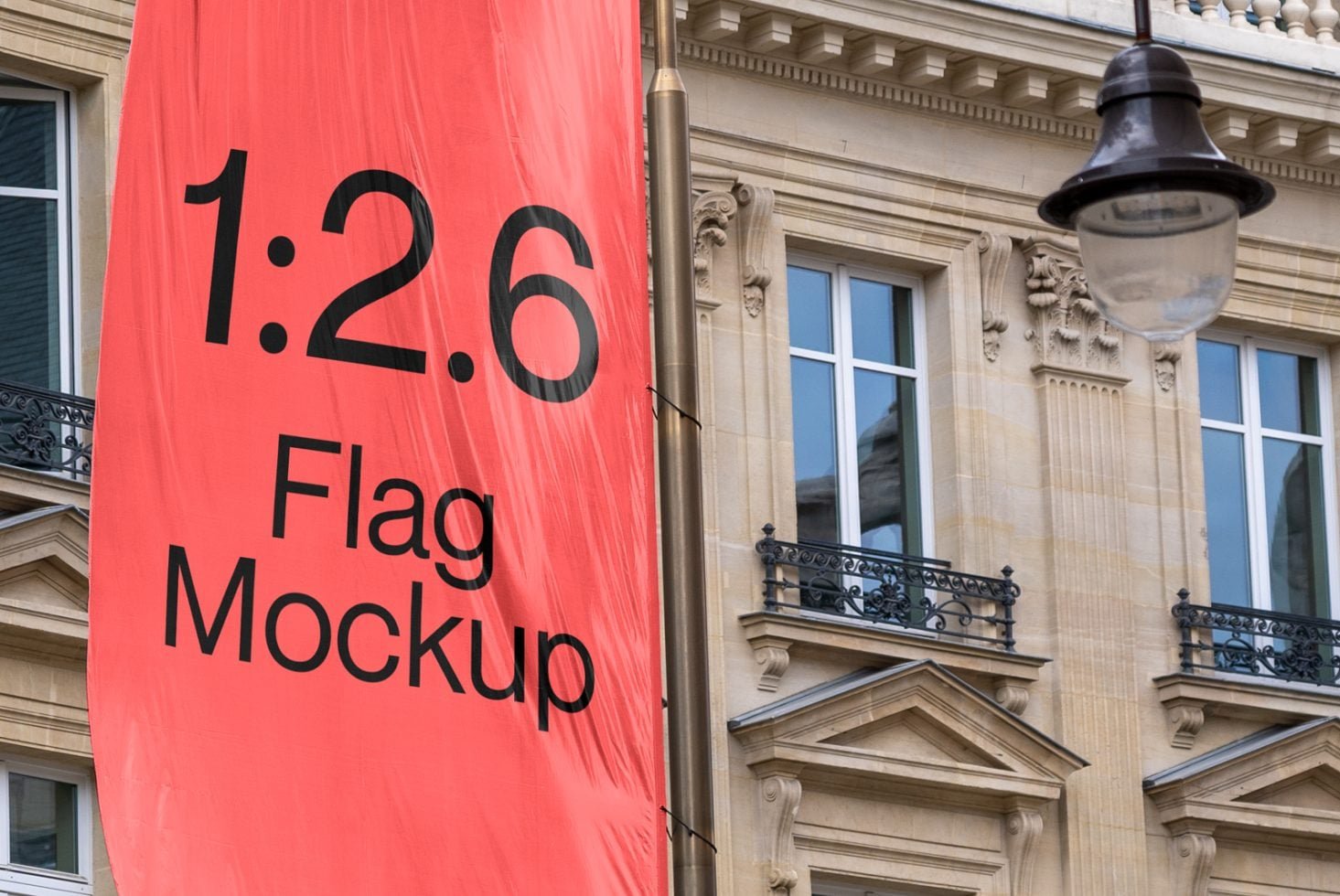 Flag Mockup preview 3