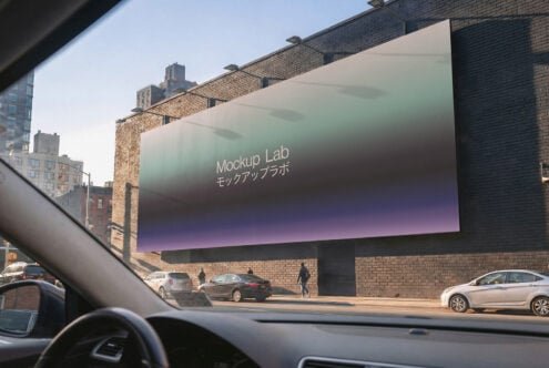 Billboard 50ML Mockup