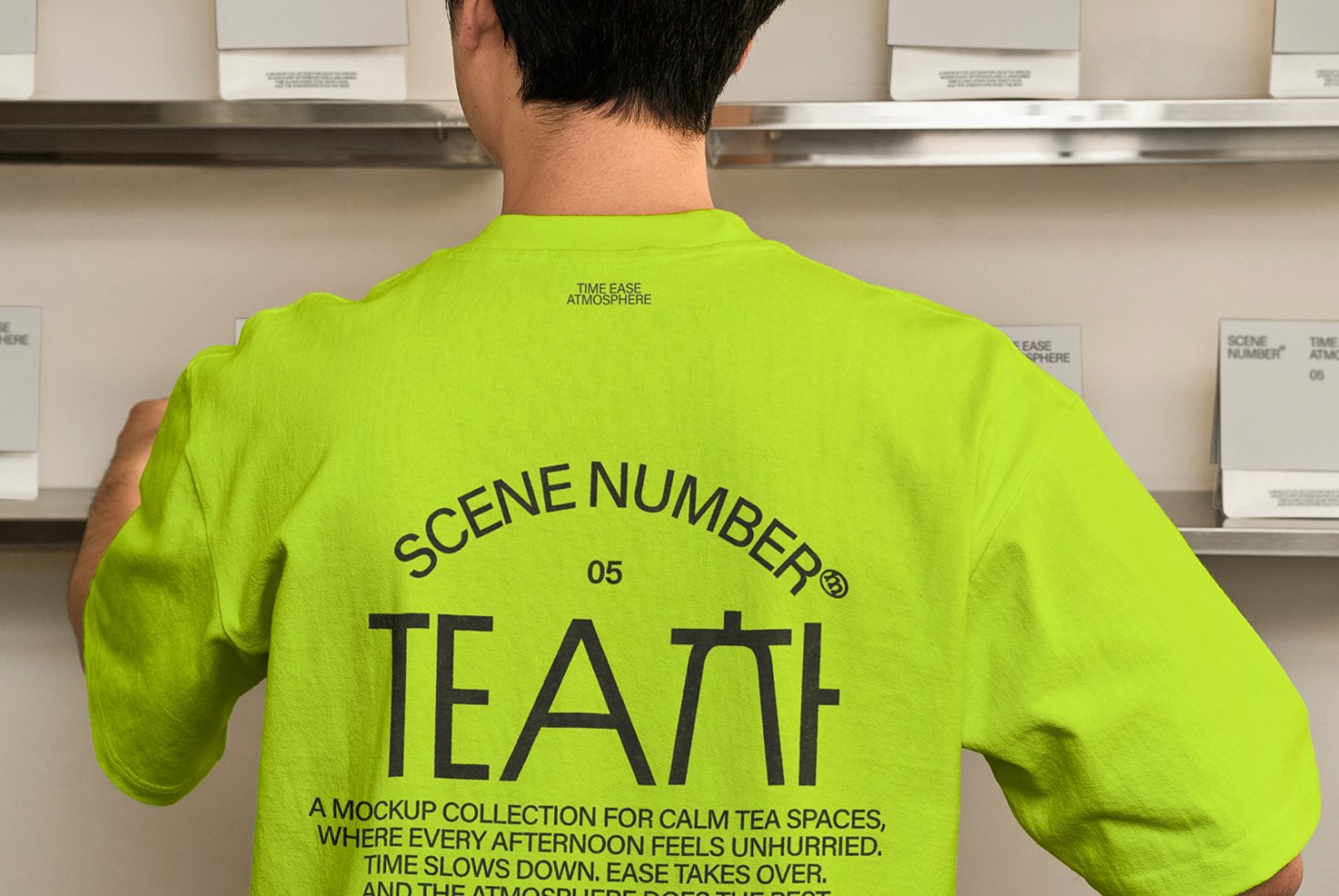 S#5 TEA T-Shirt 02 Mockup preview 2