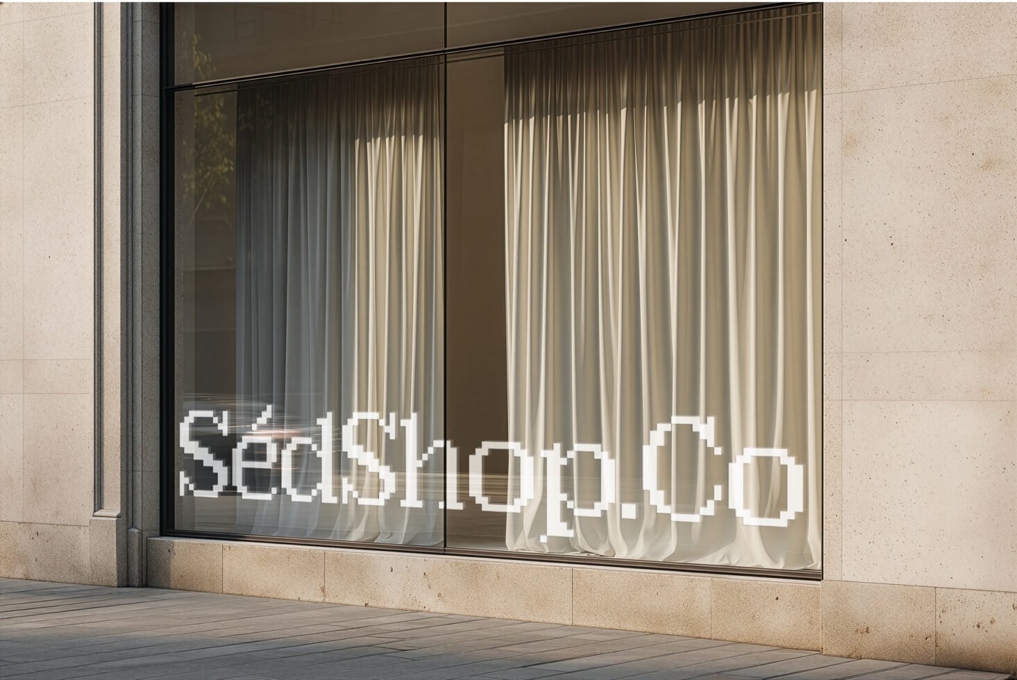 Storefront Decal D18 Mockup preview 4