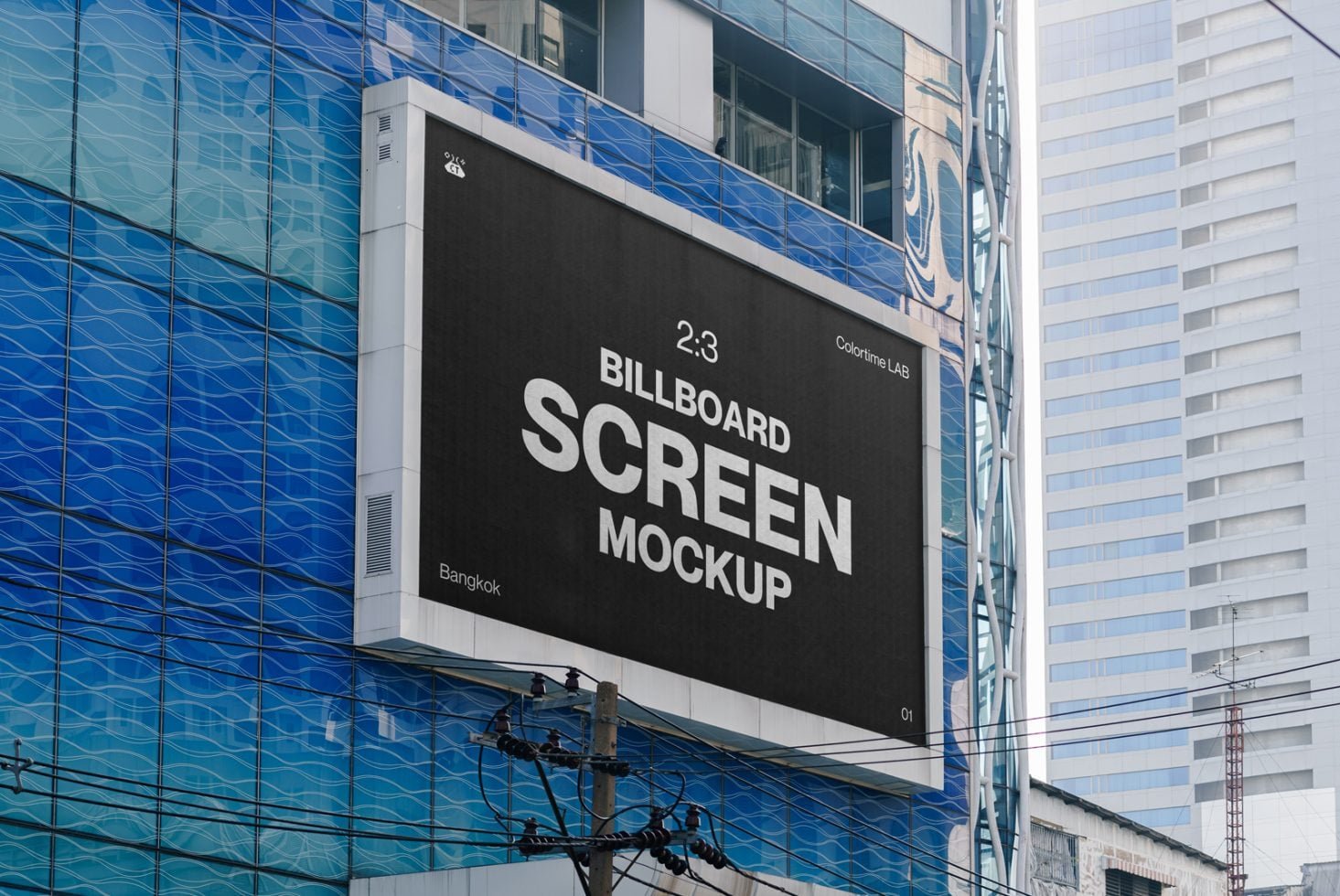 Billboard Screen Mockup 3 BKK 01