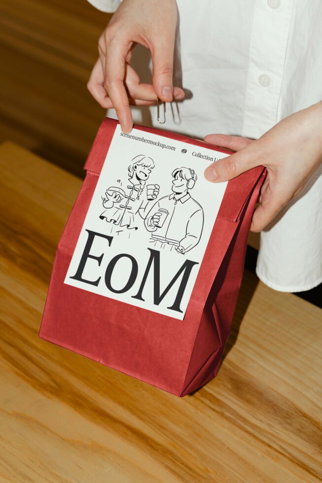 S#1 EoM Takeaway Bag 01 Mockup
