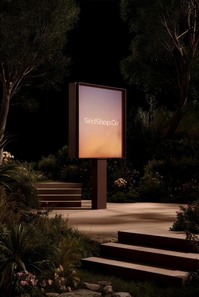 Citylight Screen D04 Mockup