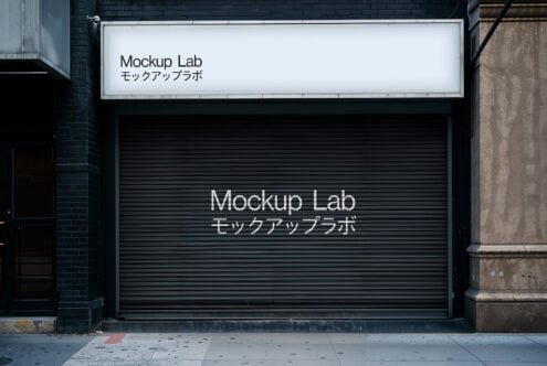 Rolling Shutter 01ML Mockup