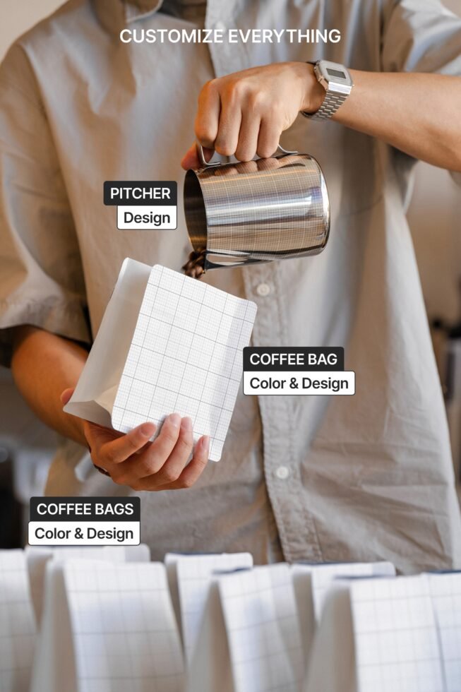 S#4 FYB Coffee Bag 03 Mockup