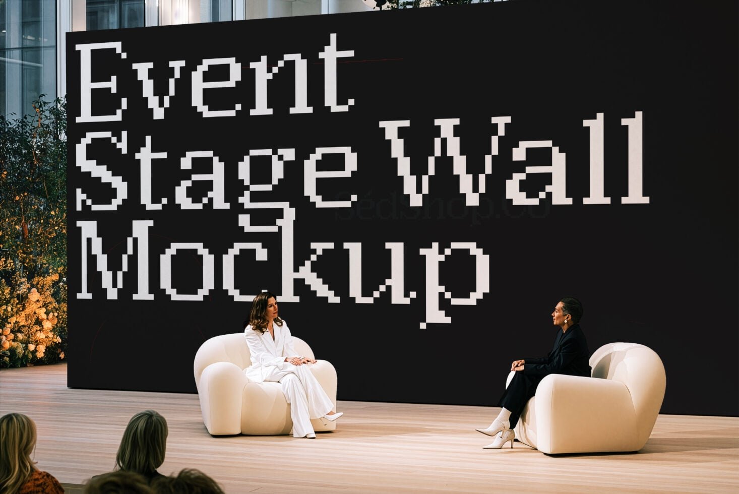 Event Stage Wall D25 Mockup preview 3