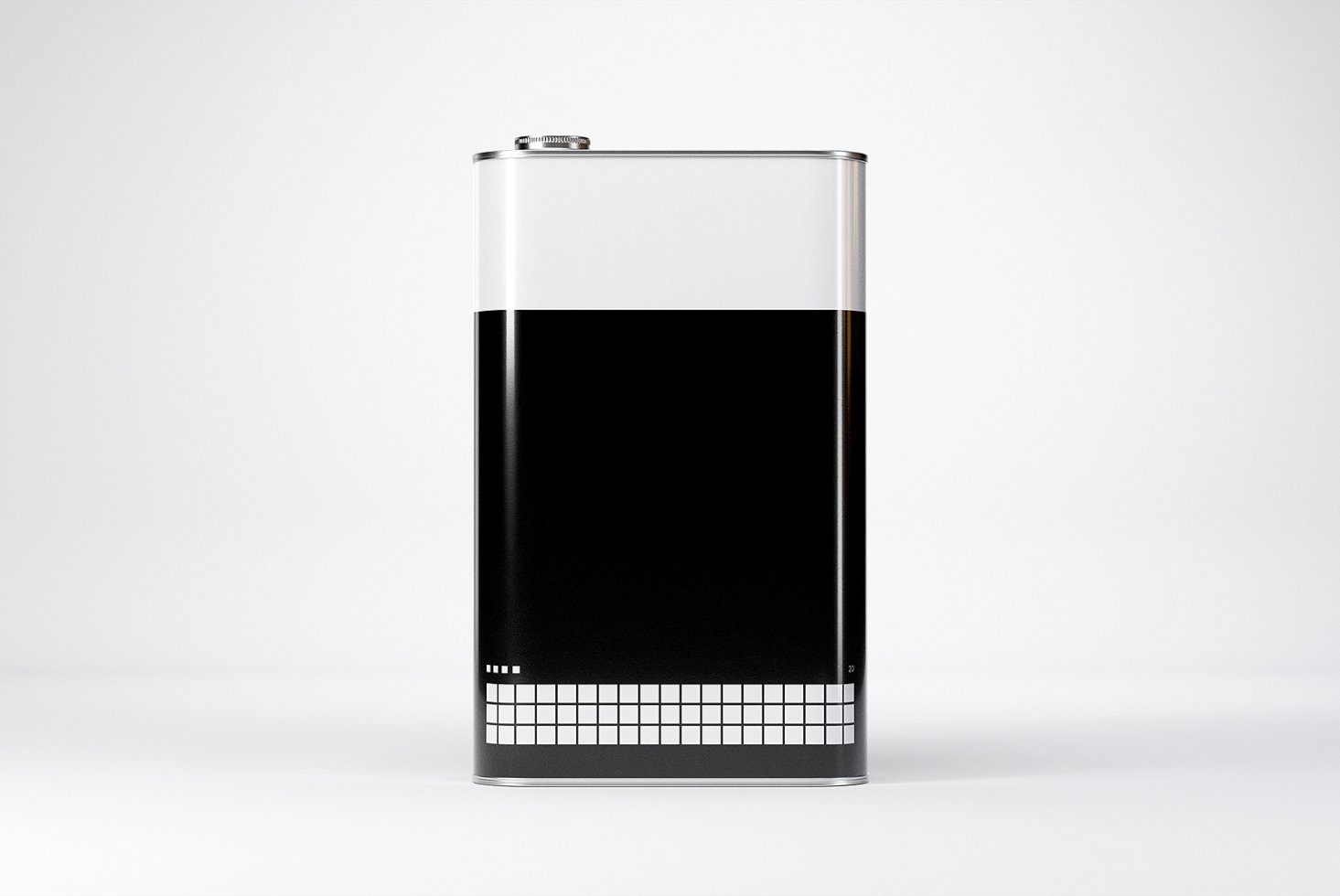 Oil Tin Mockup (4L)