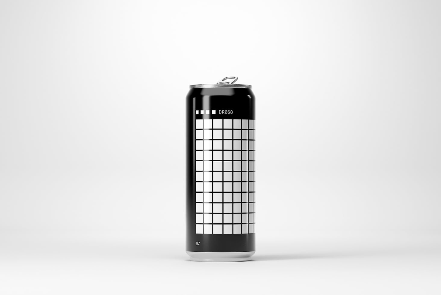 Slim Can Mockup (250ml)