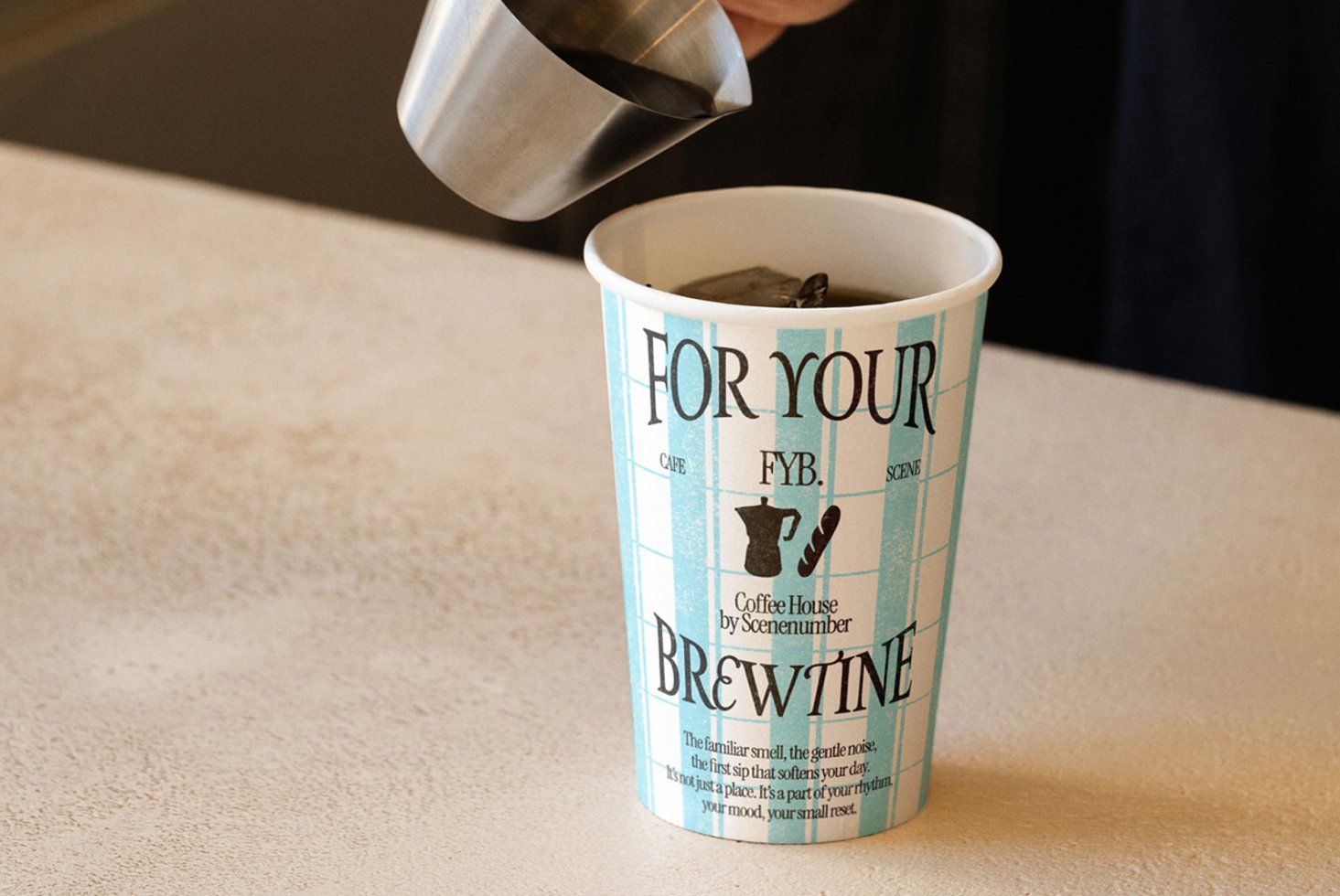 S#4 FYB Paper Cup 02 Mockup preview 2