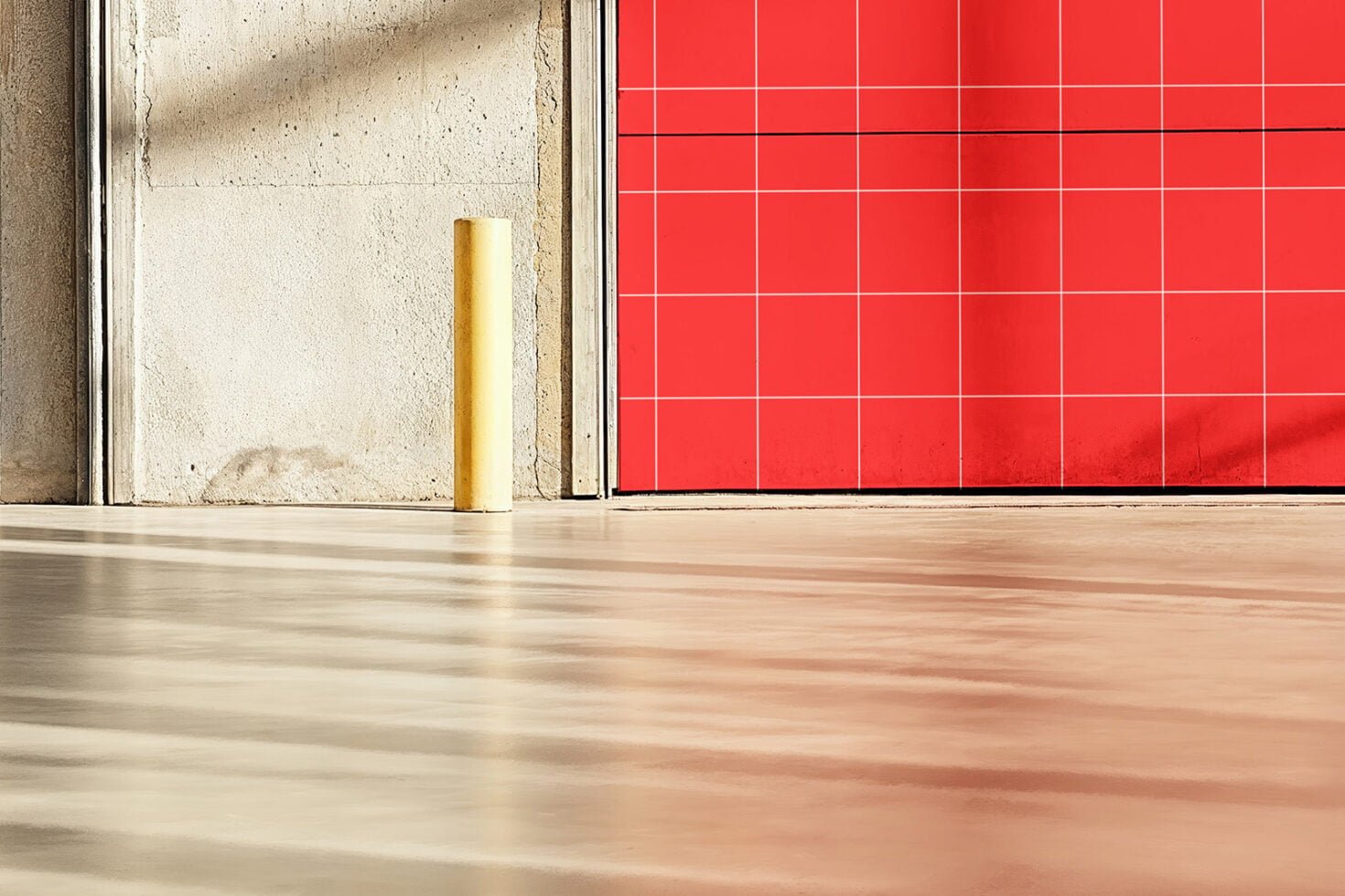 Warehouse Door Mockup M21 preview 3