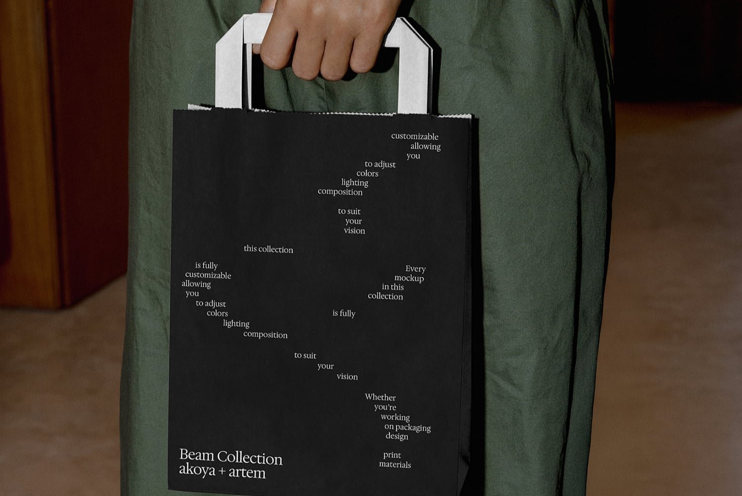 Paper bag Mockup 01 preview 2