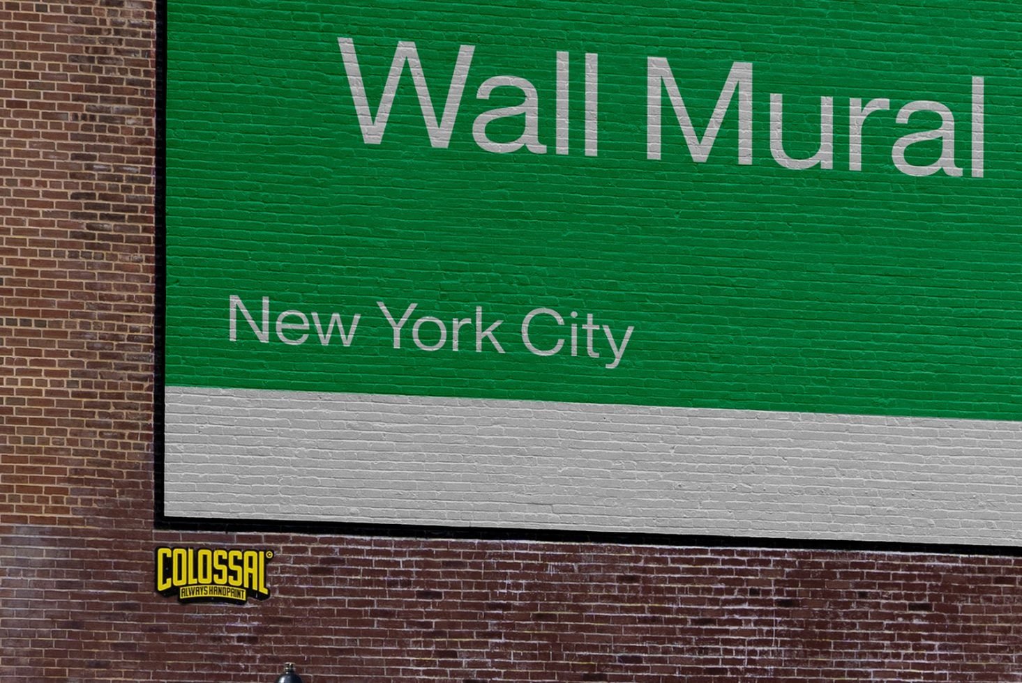 Wall Mural Mockup NYC 01 preview 3
