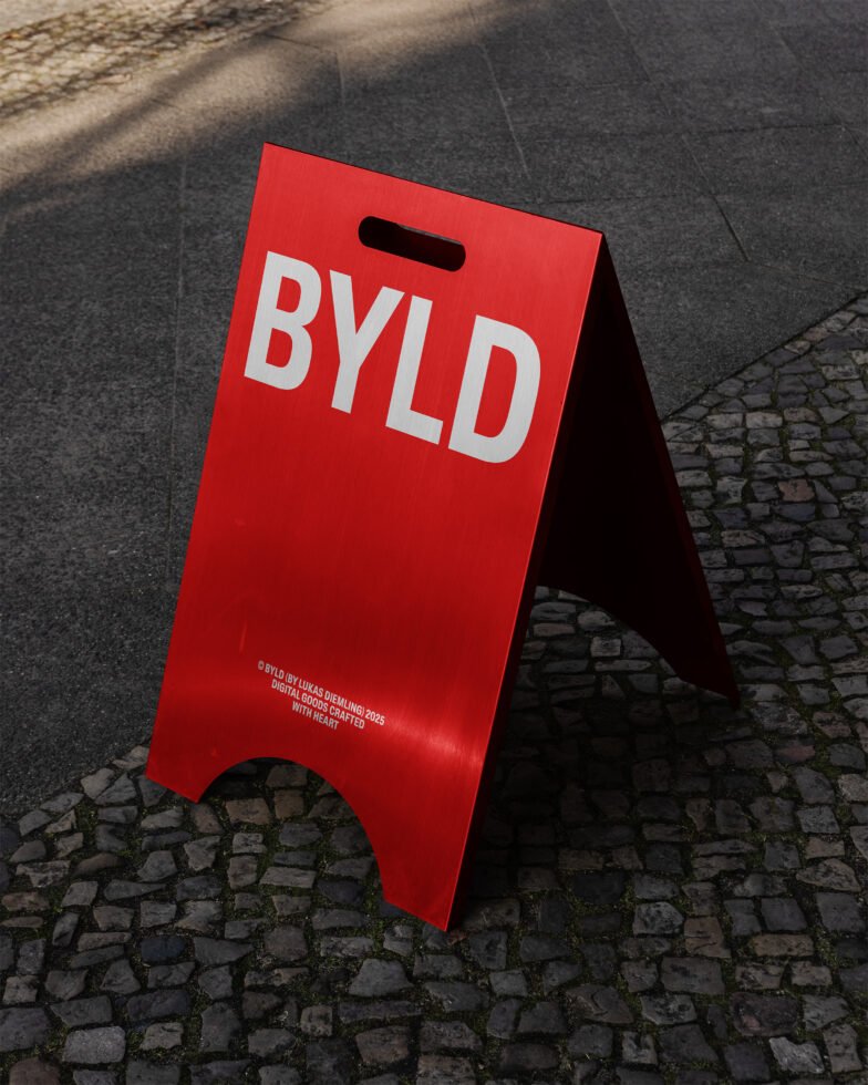 A Frame Sign 08 Mockup preview 3