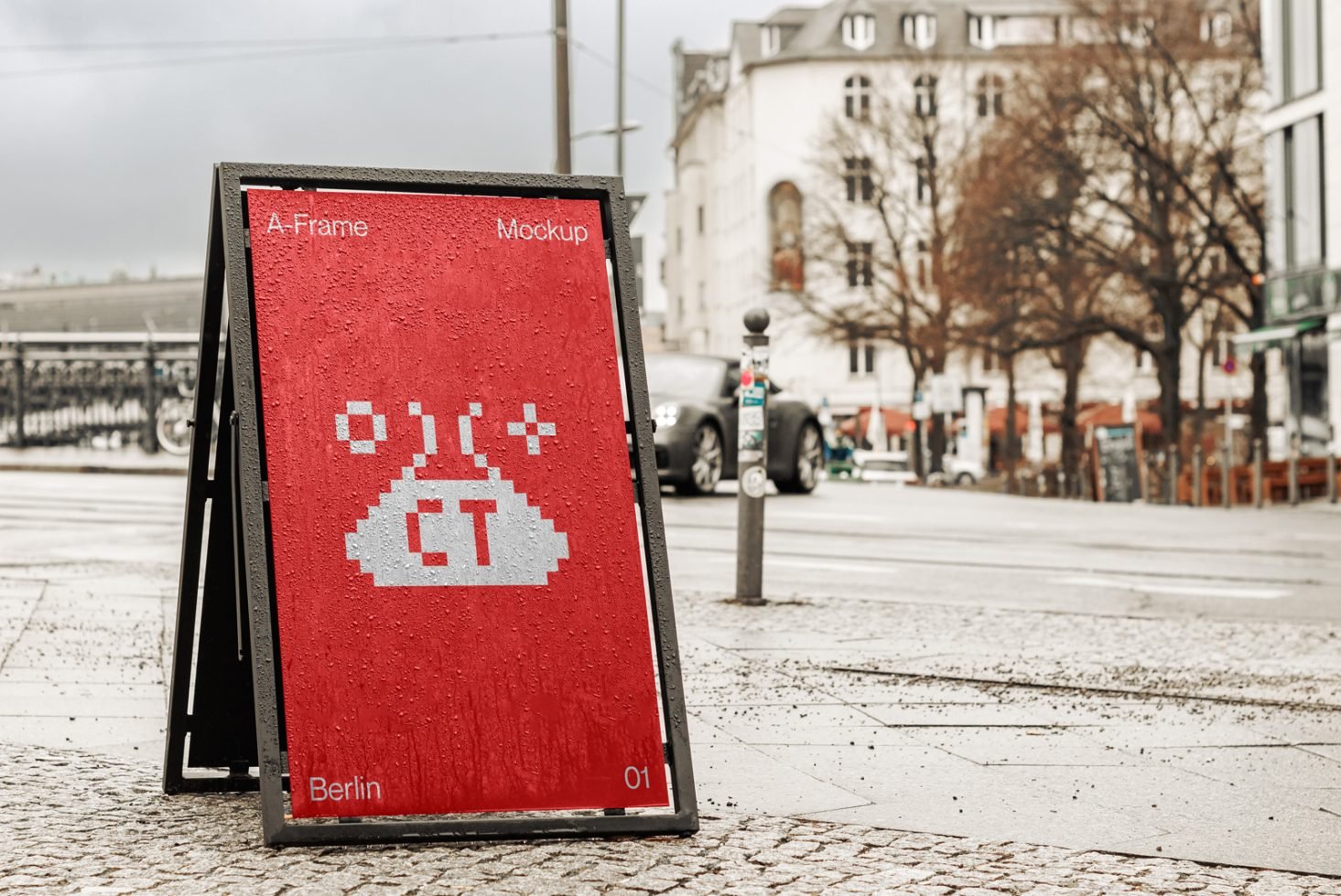 A-Frame Mockup BLN 02