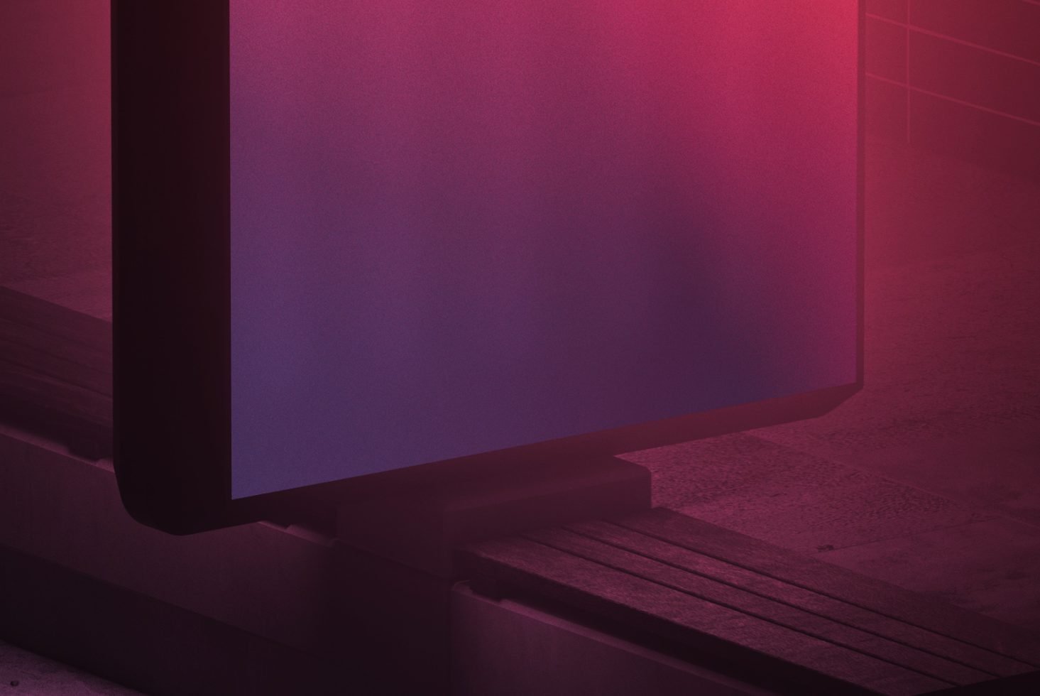 Bus Shelter Lightbox Mockup preview 3