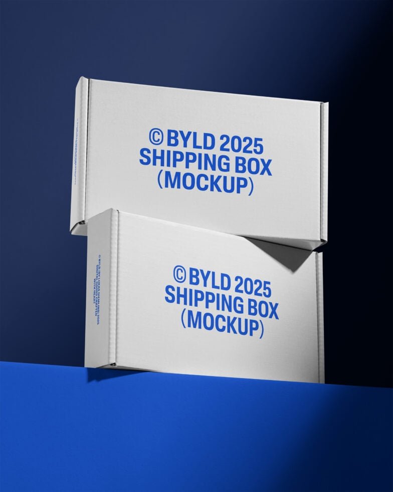 Shipping Boxes 02 Mockup preview 4