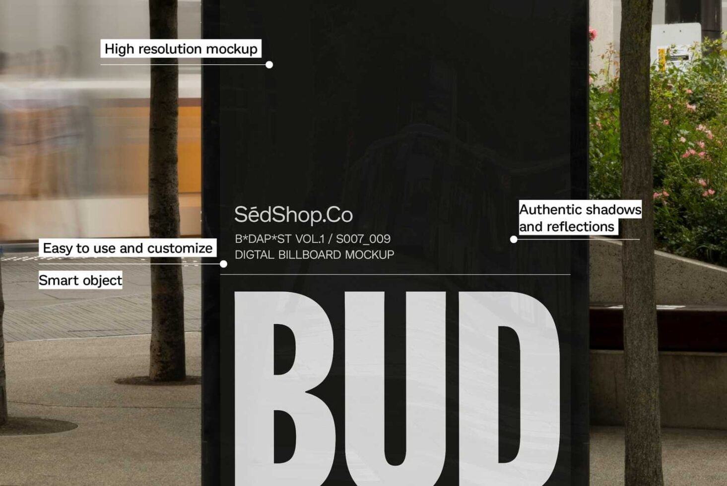 Digital Billboard Mockup S007-009 preview 4