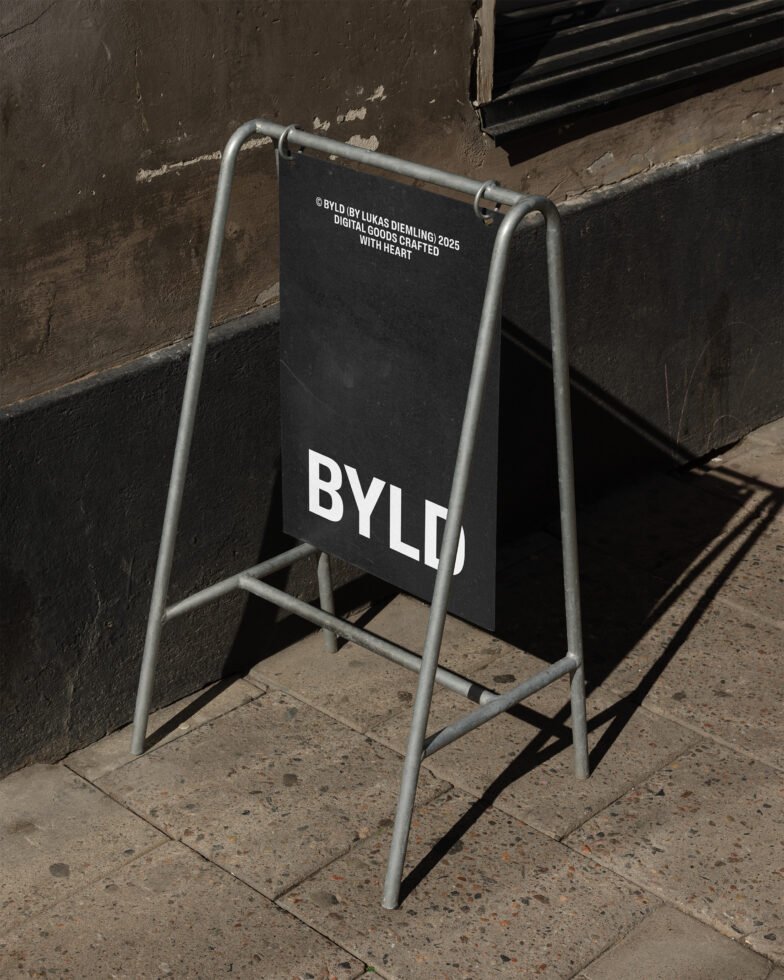 A Frame Sign 10 Mockup preview 5