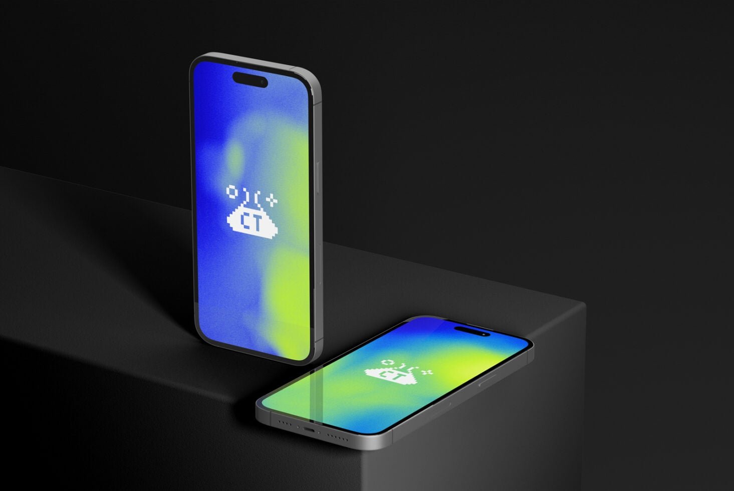 Two iPhone 14 Mockup