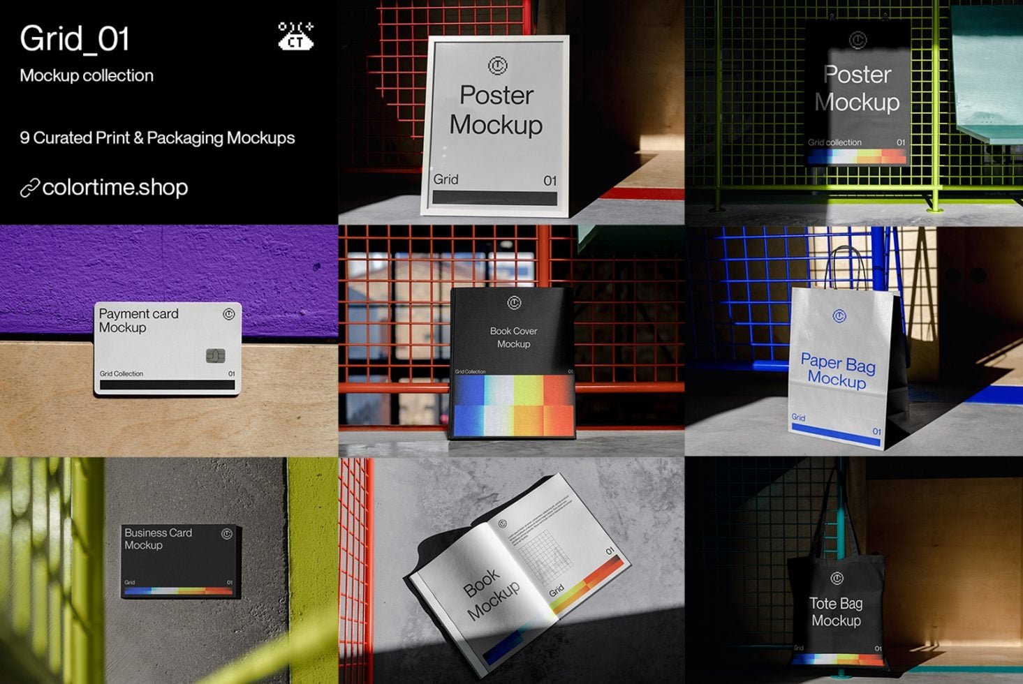 Grid Mockup Collection