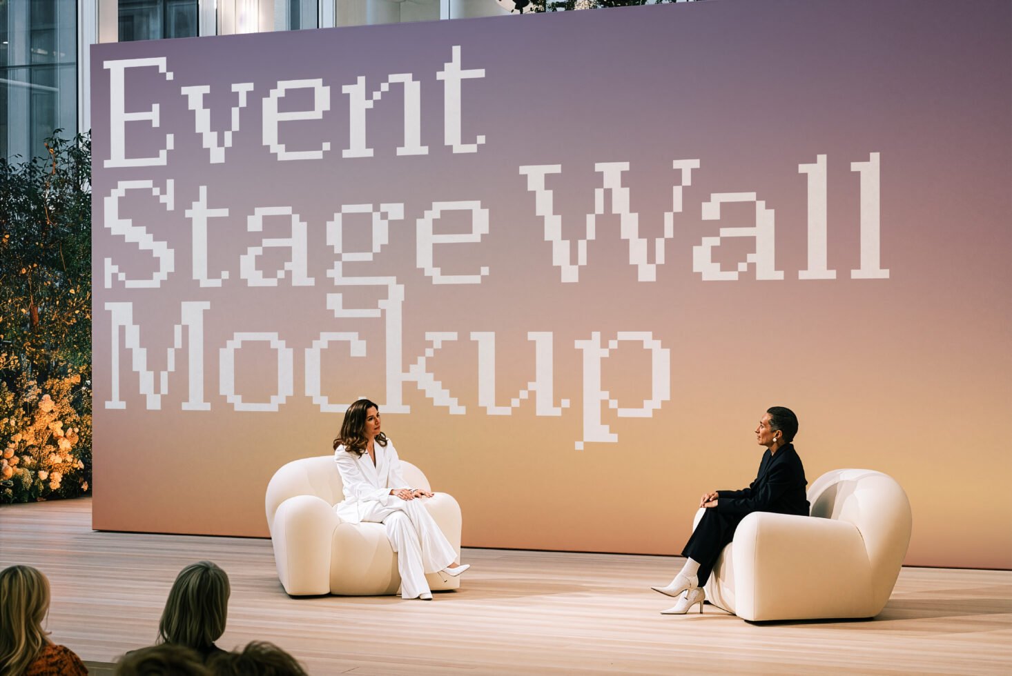 Event Stage Wall D25 Mockup preview 5