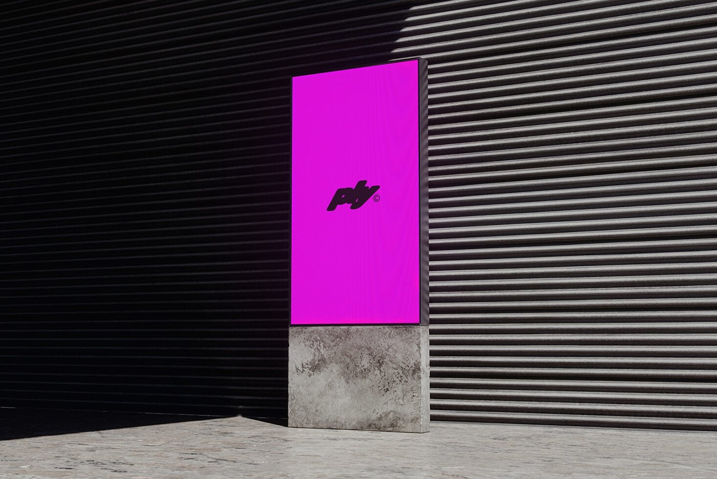 Vertical Display Mockup 4