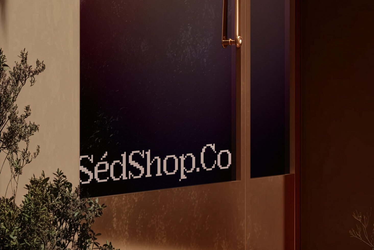 Storefront Decal D15 Mockup preview 8