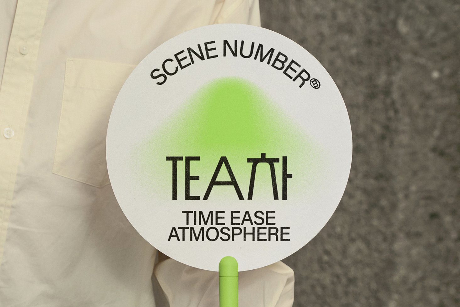 S#5 TEA Standing Sign Mockup preview 2