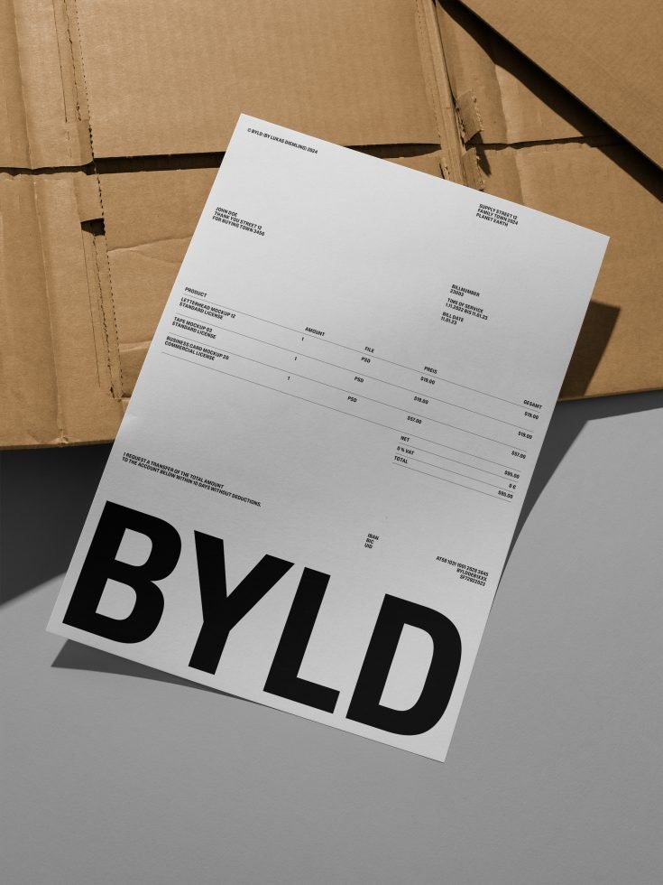 A4 Letterhead 03 Mockup preview 5