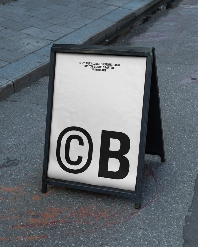 A Frame Sign Mockup 12 preview 5