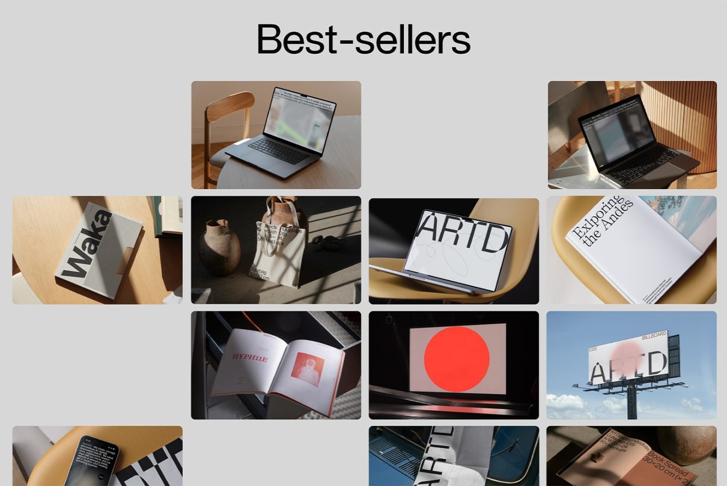 ARTD Best Sellers VOL 1 (12 Mockups)