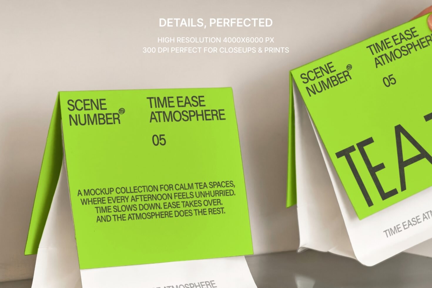 S#5 TEA Coffee Bag 03 Mockup preview 4