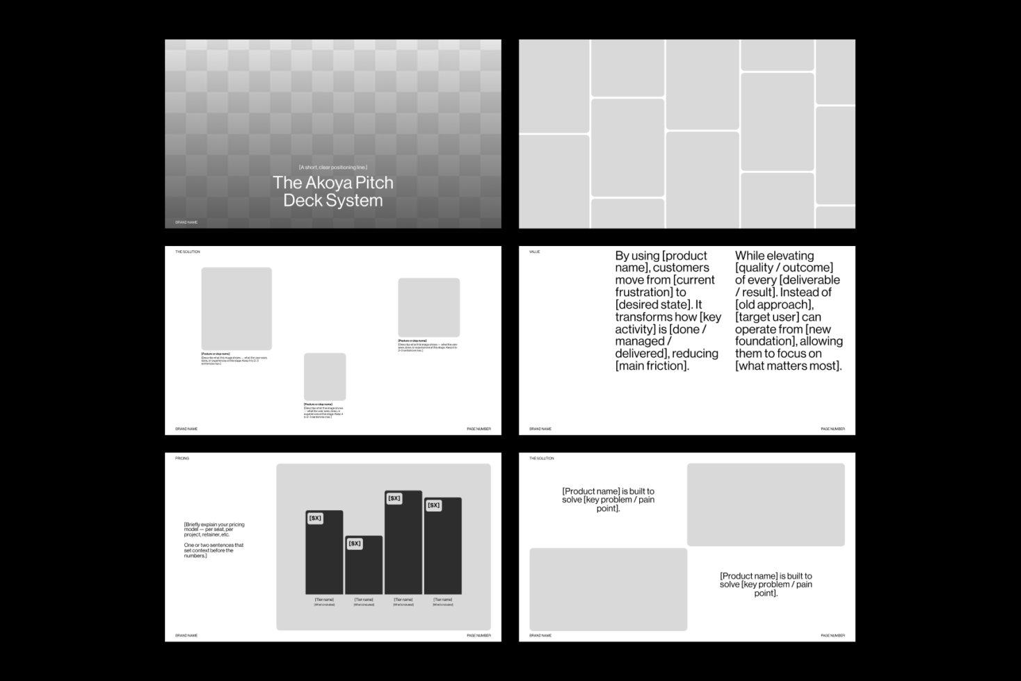 Akoya Pitch Deck – Presentation Template preview 5