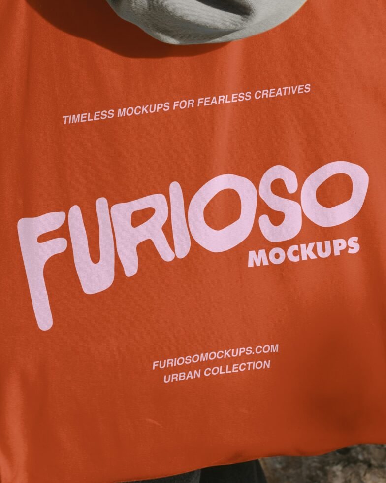 Tote Bag Mockup 01UC preview 5