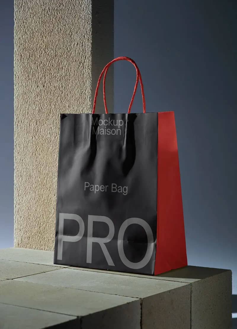 Paper Bag BG PRO104 Mockup