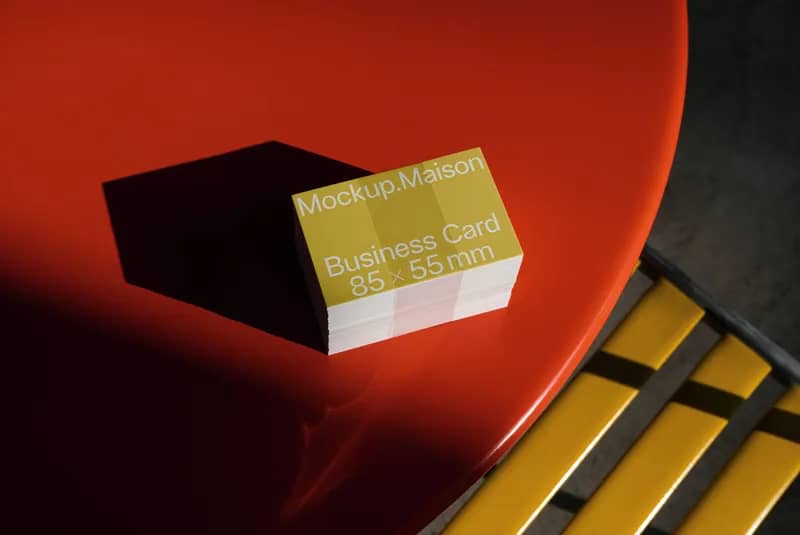 Business Card D04 Mockup