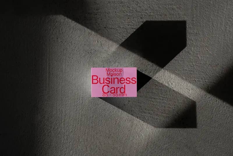 Business Card BC F03 Mockup