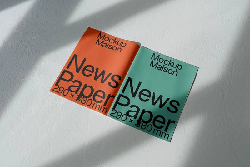 Newspaper NP G01 Mockup