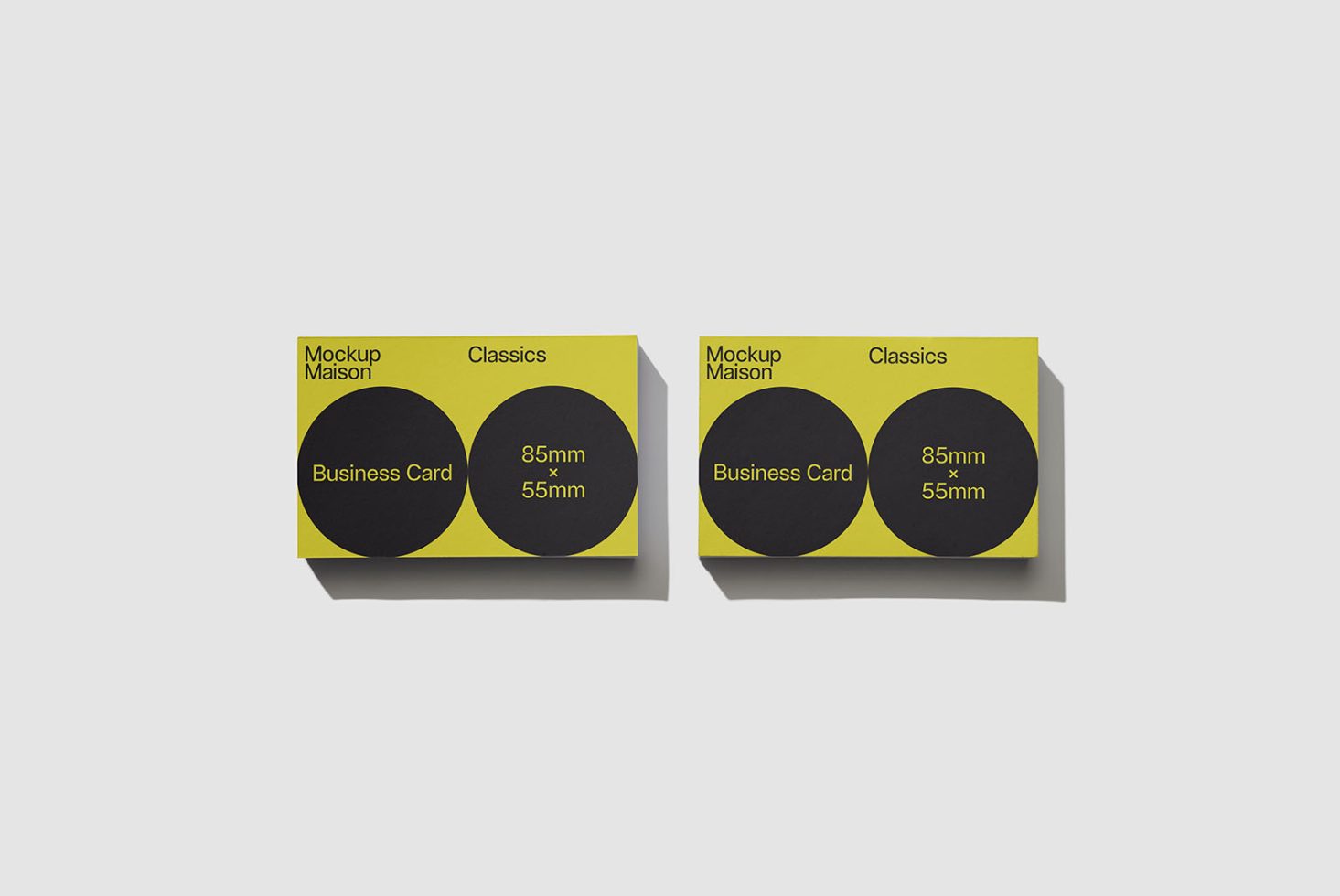 Business Card Classics 104 Mockup preview 1
