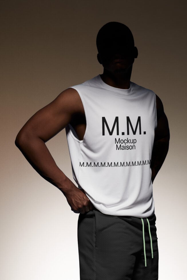 Sleeveless Shirt Mockup AP FDS 02