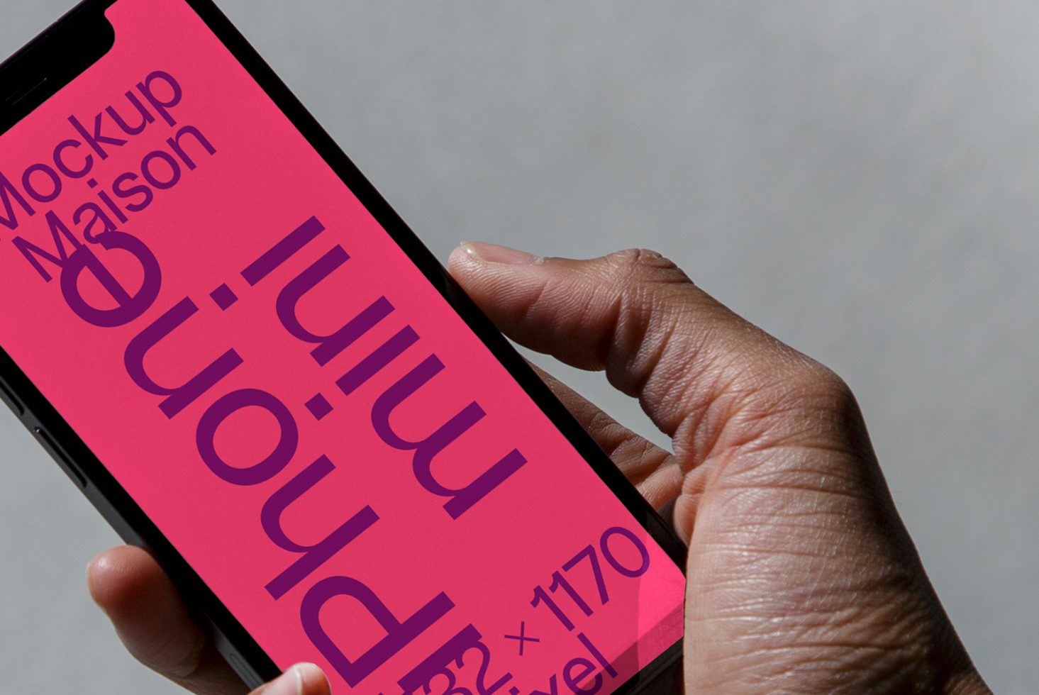 iPhone 12 Mini E14 Mockup preview 2