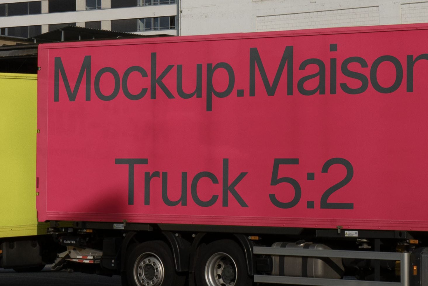 Truck TK F03 Mockup preview 2