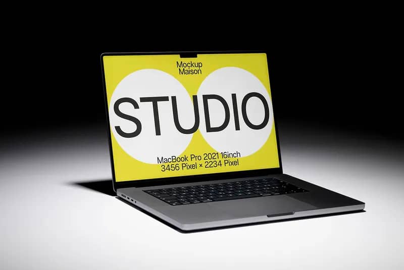MacBook Pro GRD01 Mockup