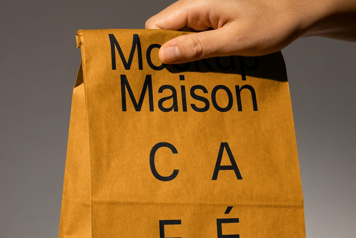 Takeaway Bag Mockup PG-CAF1-12 preview 1