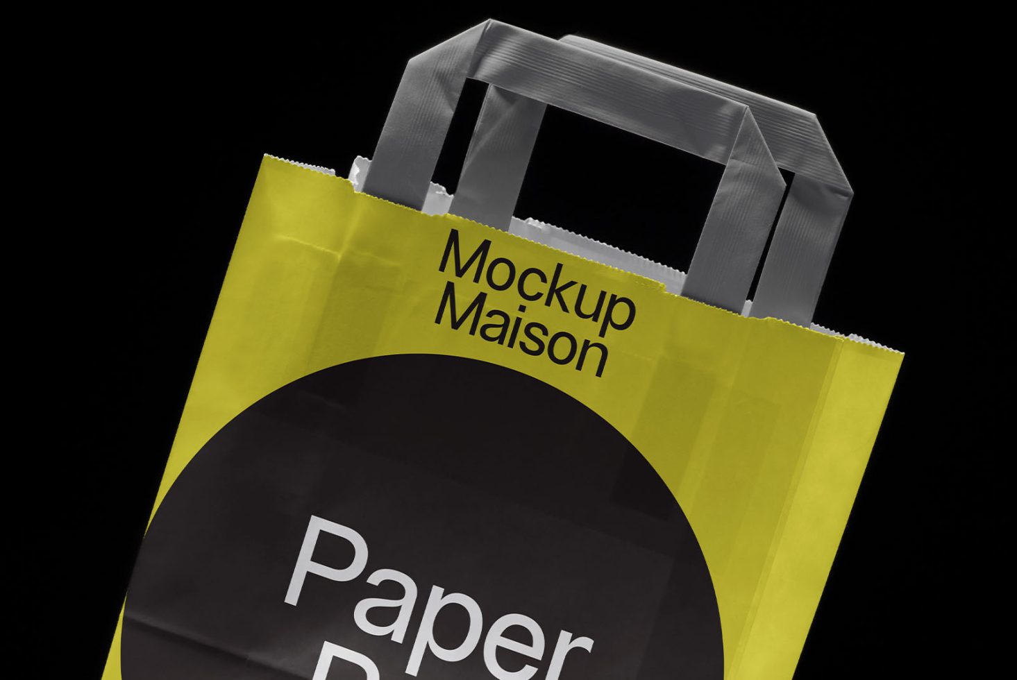 Paper Bag GRD01 Mockup preview 2