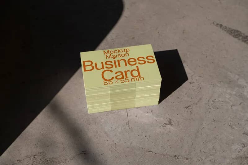 Business Card E02 Mockup